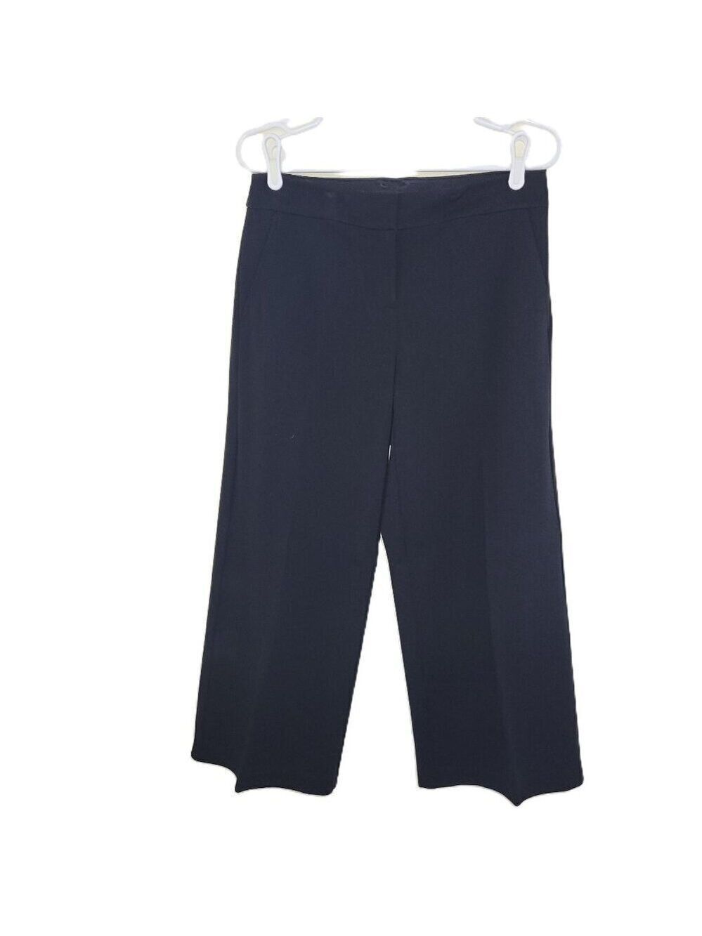 Eileen Fisher Pants Wide Leg Cropped Stretch Fabric Women's Size XS F161P